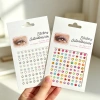 AB Colorful Five-pointed Star Heart Diamond Self-Adhesive Facial Eye Makeup Diamond Concert Stage Nail Art Color Diamond Stickers full image